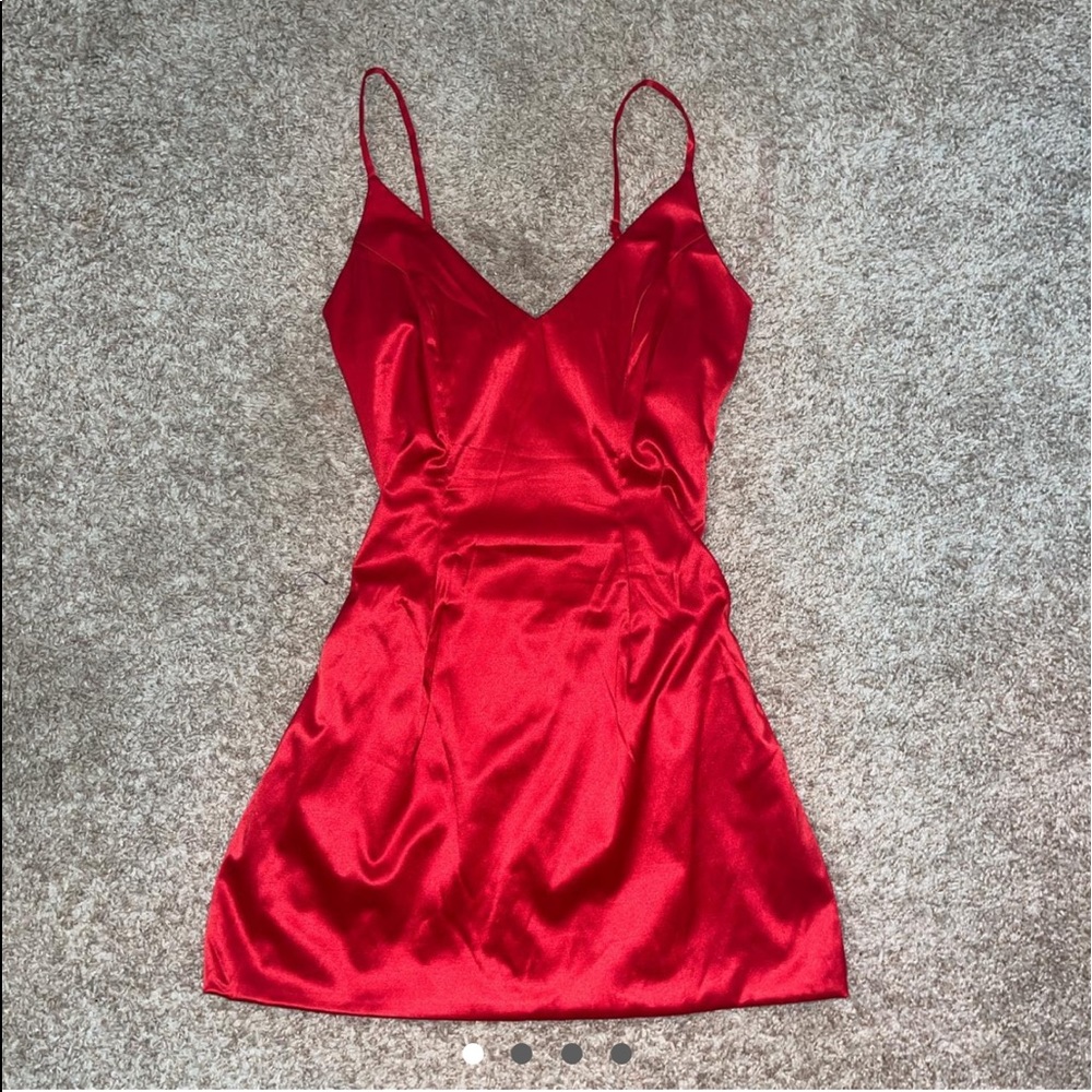 Selena Gomez Red Dress Dupe